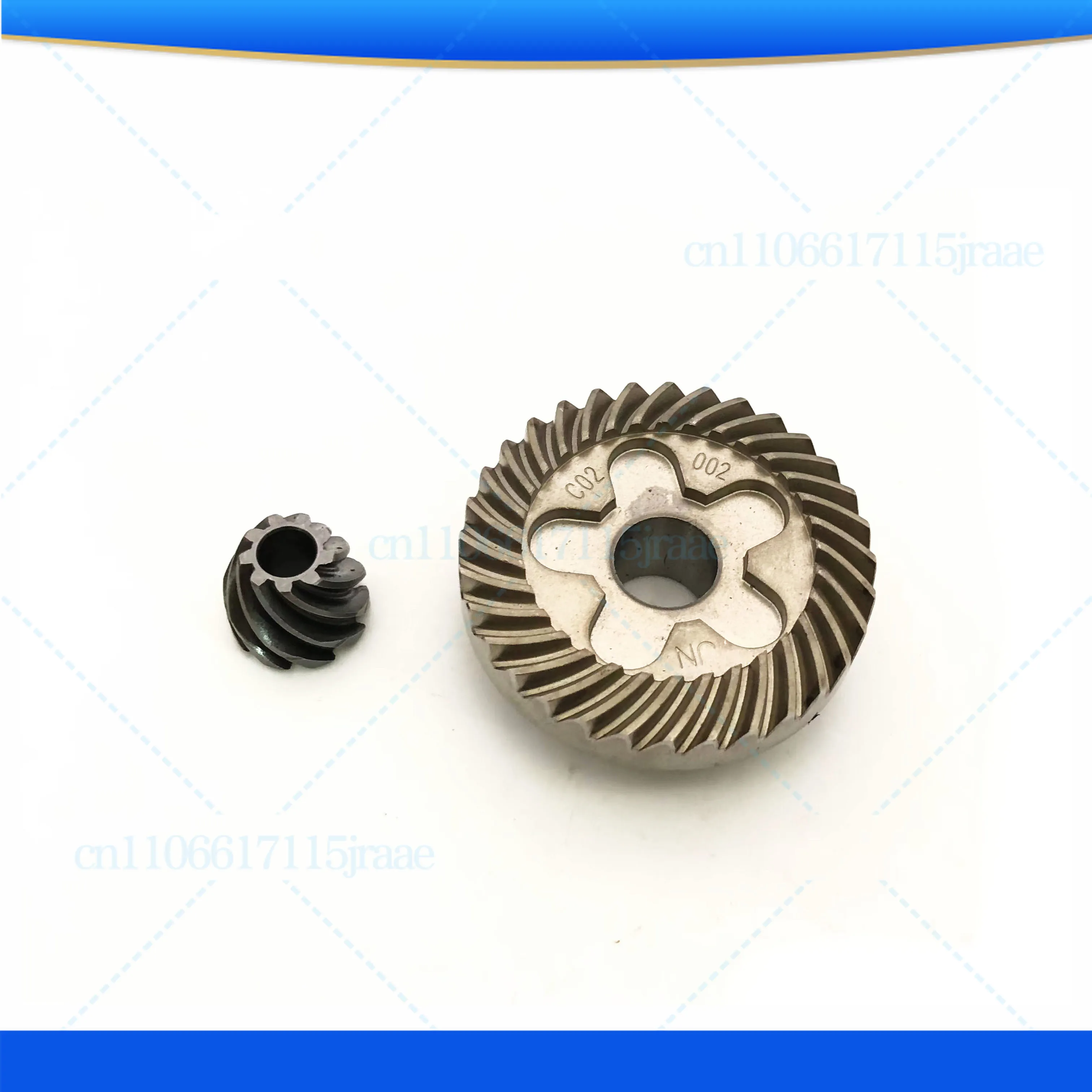 Для угловой шлифовальной машины Bosch, большая и маленькая шестерня GWS660/670, электрический режущий и шлифовальный станок, коническая шестерня, винтовая шестерня
Для угловой шлифовальной машины Bosch, большая и маленькая шестерня GWS660/670, электрический режущий и шлифовальный станок, коническая шестерня, винтовая шестерня