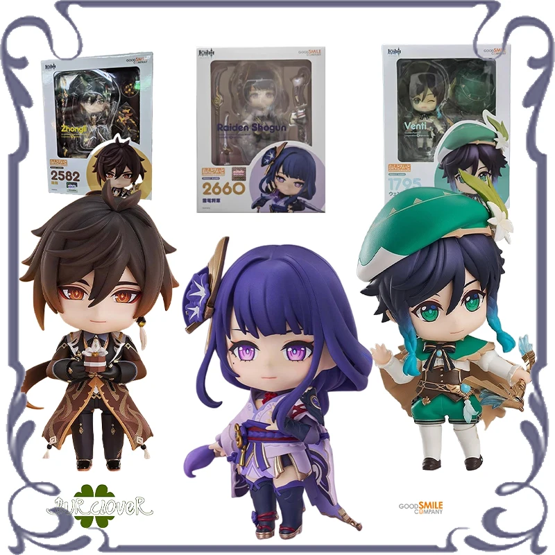GSC Original Nendoroid Genshin Series Raiden Shogun Zhongli Venti Movable Figurine Model Toys Collectible Gifts In Stock 
GSC Original Nendoroid Genshin Series Raiden Shogun Zhongli Venti Movable Figurine Model Toys Collectible Gifts In Stock