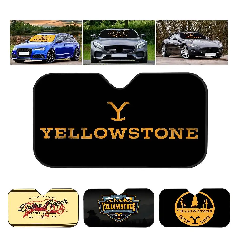 Y-Yellowstone D-Dutton R-Ranch Windshield Sun Shade For Sedans,51.2" X 27.5" Car Sunshade For Front Windshield Visor Protector
Y-Yellowstone D-Dutton R-Ranch Windshield Sun Shade For Sedans,51.2" X 27.5" Car Sunshade For Front Windshield Visor Protector