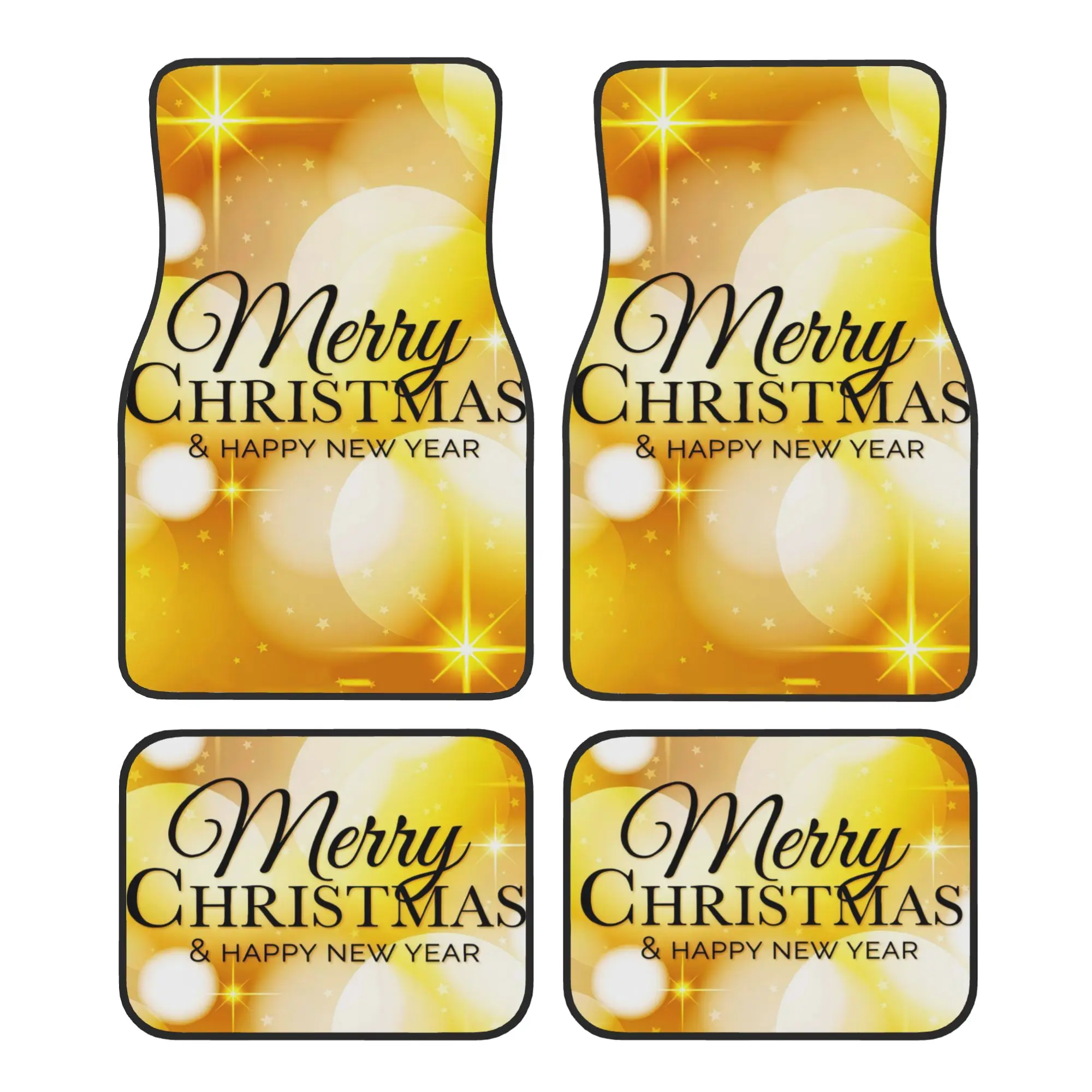 This Set Of 4 Car Floor Mats Features An Exquisite Design With A Signature Christmas Theme, Perfect For Your Vehicle. They Are S
This Set Of 4 Car Floor Mats Features An Exquisite Design With A Signature Christmas Theme, Perfect For Your Vehicle. They Are S