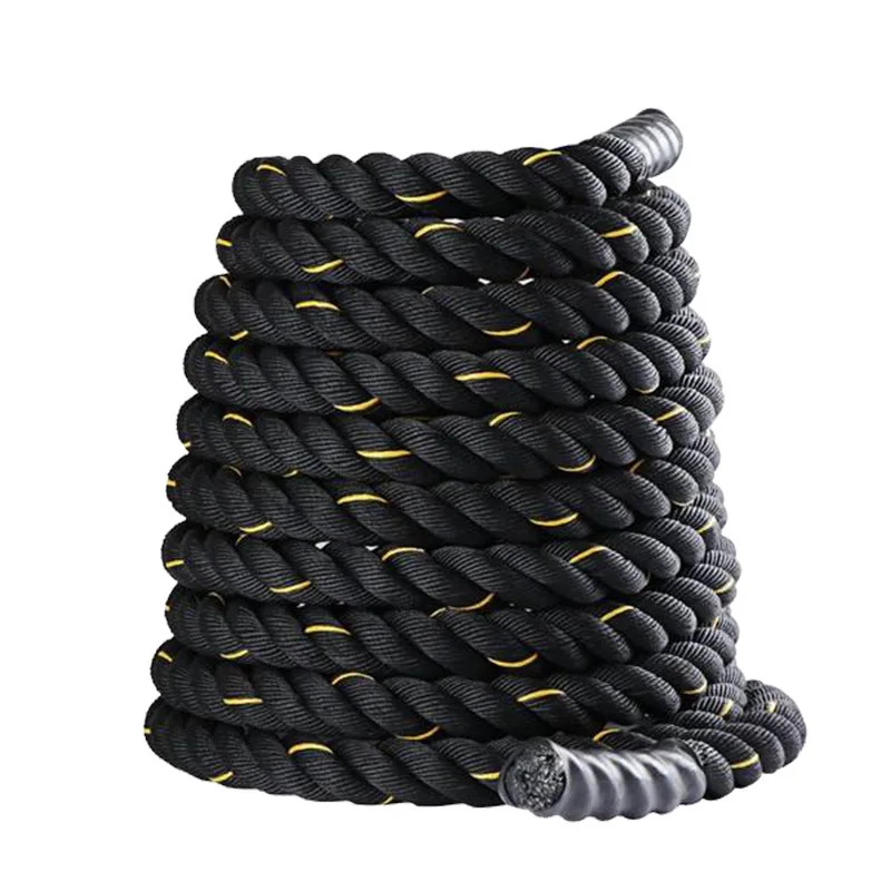 Factory Wholesale High Quality 9m Nylon Battle Rope 38MM 50MM Custom Logo for Fitness and Strength Training for Home Gym
Factory Wholesale High Quality 9m Nylon Battle Rope 38MM 50MM Custom Logo for Fitness and Strength Training for Home Gym