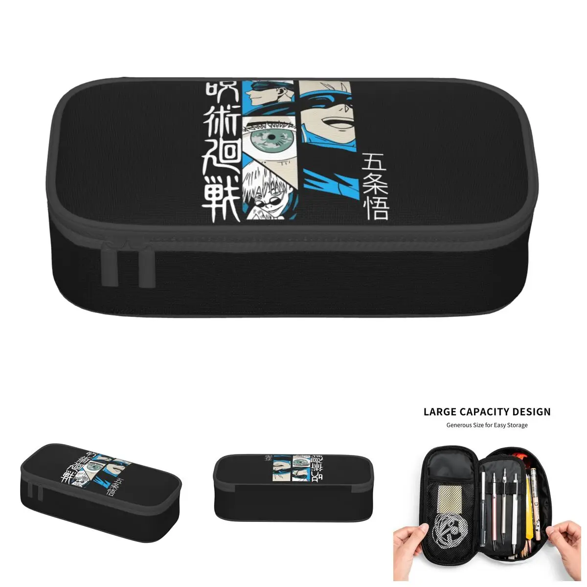 Cute Jujutsu Kaisen Anime Japane Manga Pencil Cases for Boys Girls Large Storage Pencil Box Stationery
Cute Jujutsu Kaisen Anime Japane Manga Pencil Cases for Boys Girls Large Storage Pencil Box Stationery