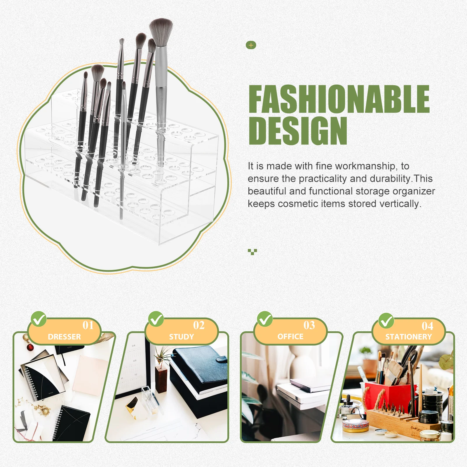 Clear Pen Storage Display Stand Work Desk Office Supply Holder Manicure for Stationery Organizer
Clear Pen Storage Display Stand Work Desk Office Supply Holder Manicure for Stationery Organizer