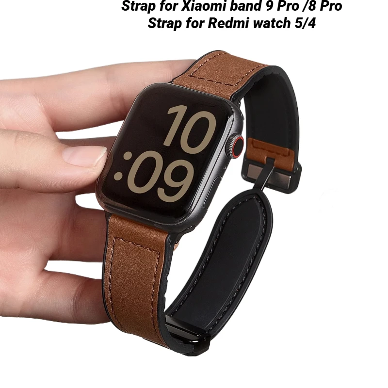 Strap for Xiaomi band 9 Pro/8 Pro Magnetic Watchband For Redmi watch 5/4 Woman Man Belt Correa Bracelet Sport Wristband
Strap for Xiaomi band 9 Pro/8 Pro Magnetic Watchband For Redmi watch 5/4 Woman Man Belt Correa Bracelet Sport Wristband