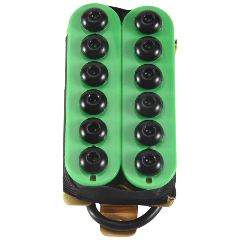 XFDZ-2Pcs Double Coil Electric Guitar Humbucker Pickup Bridge&Neck Magnet Invader Style Punk Green
XFDZ-2Pcs Double Coil Electric Guitar Humbucker Pickup Bridge&Neck Magnet Invader Style Punk Green