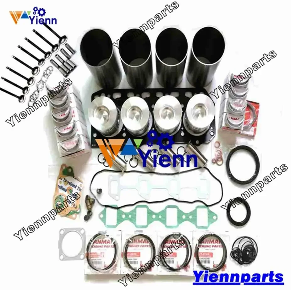 4TNE88 4TNE88-AD Overhaul Rebuild Kit With Valve Kit For Yanmar Engine Parts Excavator Case CX47 CX50B
4TNE88 4TNE88-AD Overhaul Rebuild Kit With Valve Kit For Yanmar Engine Parts Excavator Case CX47 CX50B