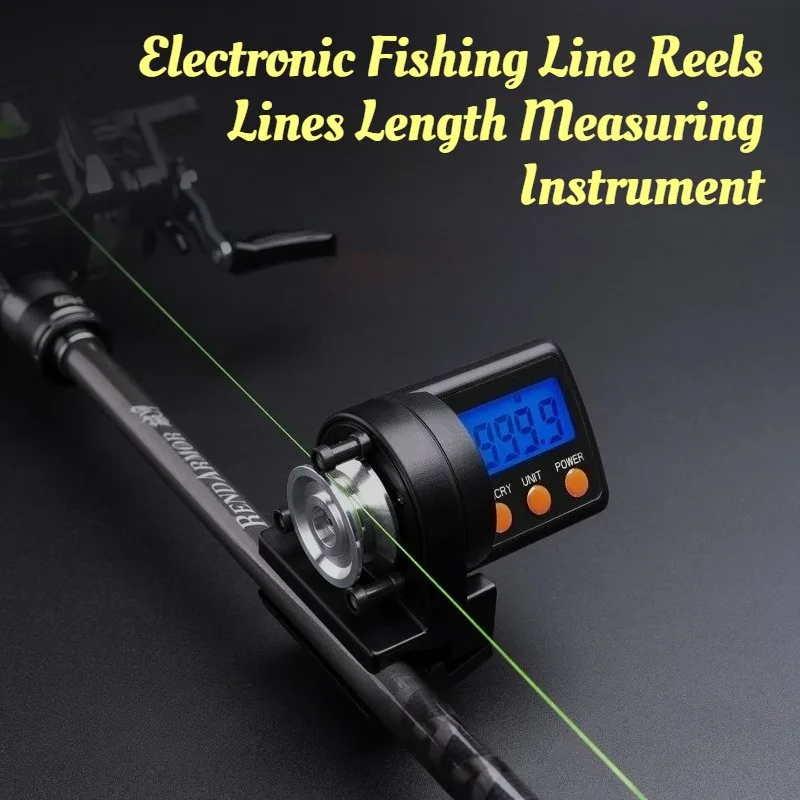 Outdoor Portable Electronic Fishing Line Reels Lines Length Measuring Instrument Lightweight Durable Fishing Reels Accessories
Outdoor Portable Electronic Fishing Line Reels Lines Length Measuring Instrument Lightweight Durable Fishing Reels Accessories