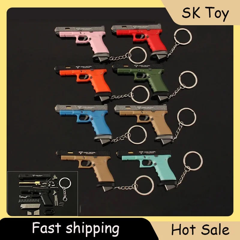 7cm 1:3 Gun Model Keychain TTIG34 Detachable Metal Accessorie Durable Keychain Men's Backpack Pendant Gifts Collections
7cm 1:3 Gun Model Keychain TTIG34 Detachable Metal Accessorie Durable Keychain Men's Backpack Pendant Gifts Collections