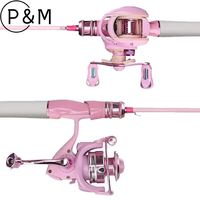 Pink Macaron UL Action Carbon Fishing Rod Women Ultra Light Lure Rod Long Casting Freshwater Saltwater Black Bass Fishing Pole
Pink Macaron UL Action Carbon Fishing Rod Women Ultra Light Lure Rod Long Casting Freshwater Saltwater Black Bass Fishing Pole