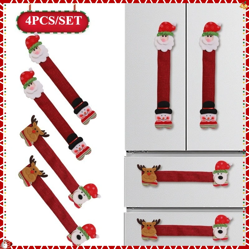 Christmas Door Handle Cover Refrigerator Microwave Gloves Xmas Kitchen Decoration New Year Santa Claus Snowman Door Handlecover
Christmas Door Handle Cover Refrigerator Microwave Gloves Xmas Kitchen Decoration New Year Santa Claus Snowman Door Handlecover
