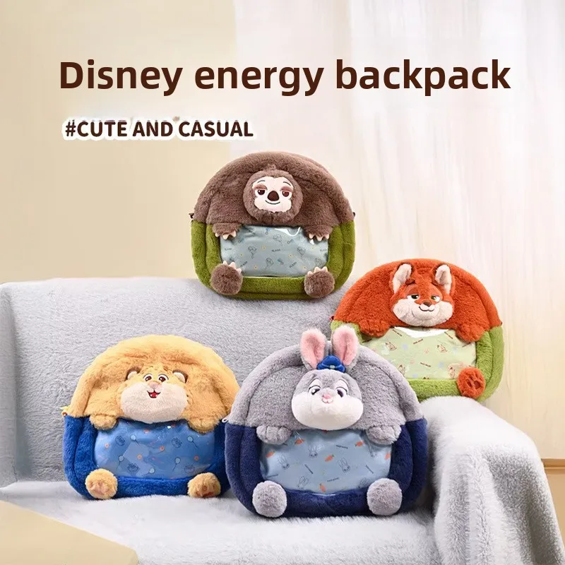 Подлинный рюкзак Disney Zootopia Judy, плюшевый рюкзак Nick с героями мультфильмов, Zootopia, подарок на открытие
Подлинный рюкзак Disney Zootopia Judy, плюшевый рюкзак Nick с героями мультфильмов, Zootopia, подарок на открытие