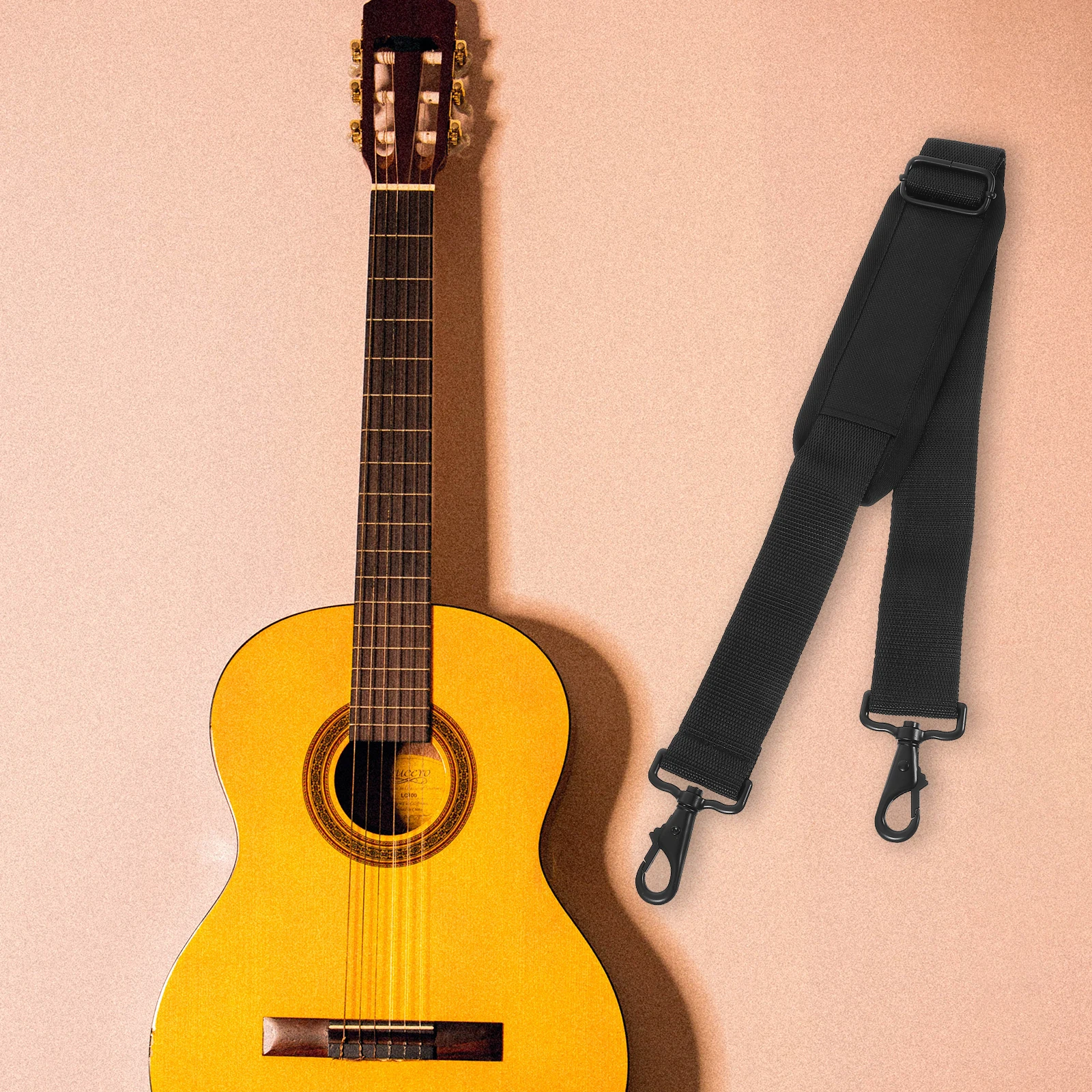 2 pcs Instrument Bag Guitar Case Belts Straps Guitar Case Belts Saxophone Shoulder Black Adjustable Replacement
2 pcs Instrument Bag Guitar Case Belts Straps Guitar Case Belts Saxophone Shoulder Black Adjustable Replacement