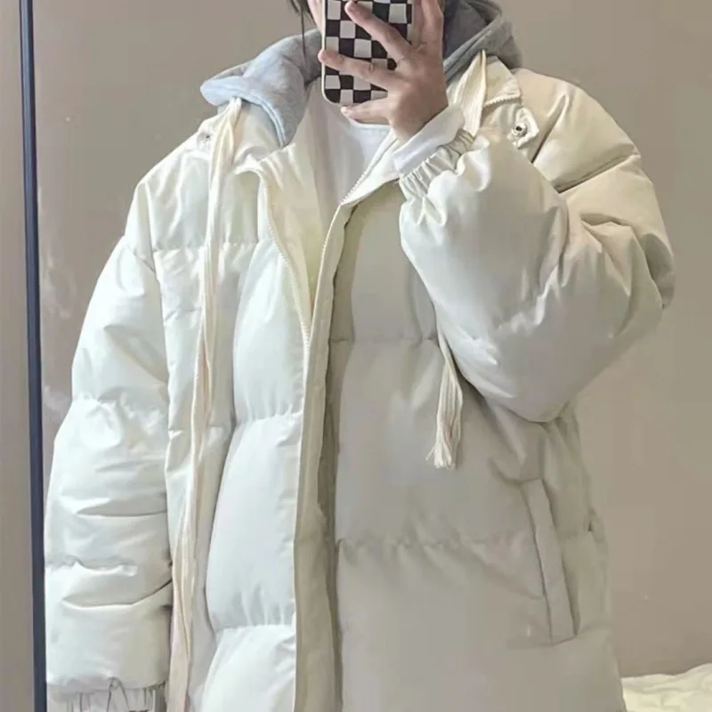 Solid Loose Slim Hooded Parkas Spell Color Simple new Casual Fashion Women's winter Parkas Basic Office Ladies 2023
Solid Loose Slim Hooded Parkas Spell Color Simple new Casual Fashion Women's winter Parkas Basic Office Ladies 2023