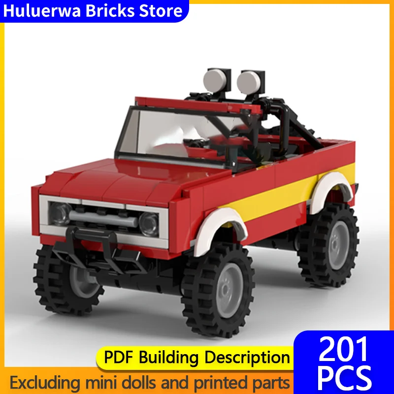 Speed Hypercar Model MOC Building Bricks Classic Bronco Pickup Truck Modular Technology Gifts Holiday Assemble Children Toy Suit
Speed Hypercar Model MOC Building Bricks Classic Bronco Pickup Truck Modular Technology Gifts Holiday Assemble Children Toy Suit