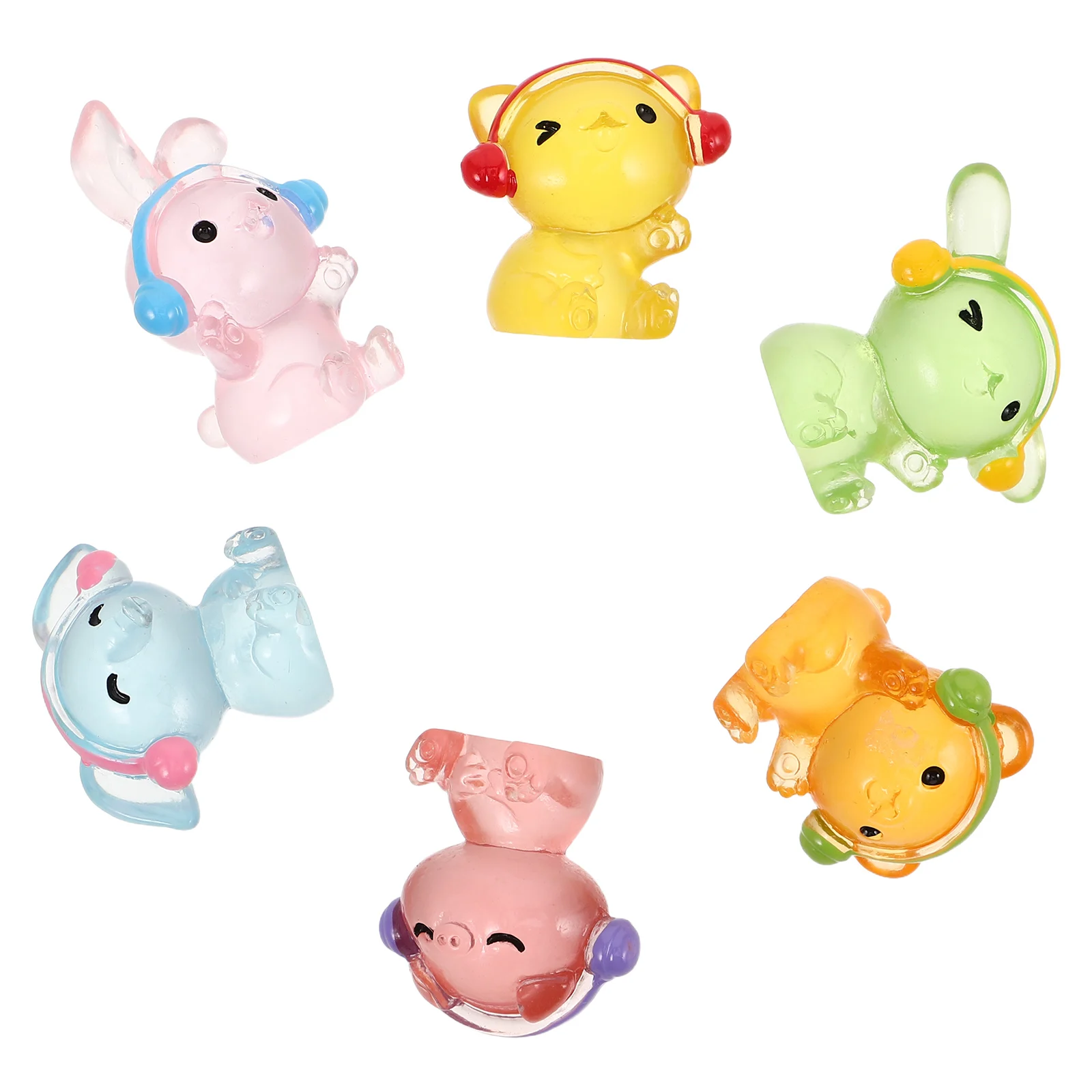 6 Pcs Cute Animal Figures Small Farm Decorations Resin Desk Microlandscapes Miniature Garden Ornaments Toy Animals Tiny
6 Pcs Cute Animal Figures Small Farm Decorations Resin Desk Microlandscapes Miniature Garden Ornaments Toy Animals Tiny