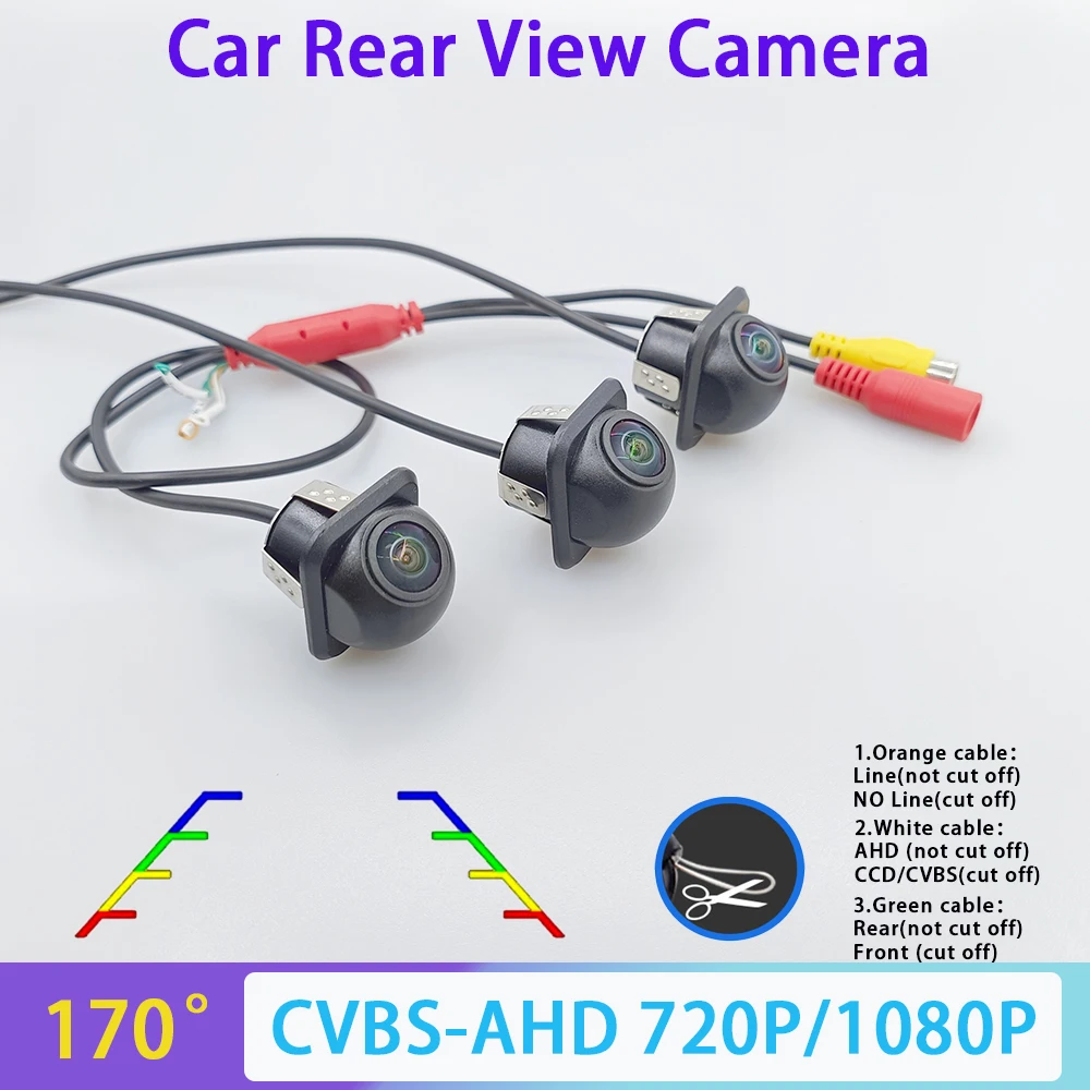 AHD CVBS Car Rear View Camera Night Vision Waterproof Drill 20mm Hole Fisheye Len Universal HD Reversing Parking Backup Camera
AHD CVBS Car Rear View Camera Night Vision Waterproof Drill 20mm Hole Fisheye Len Universal HD Reversing Parking Backup Camera