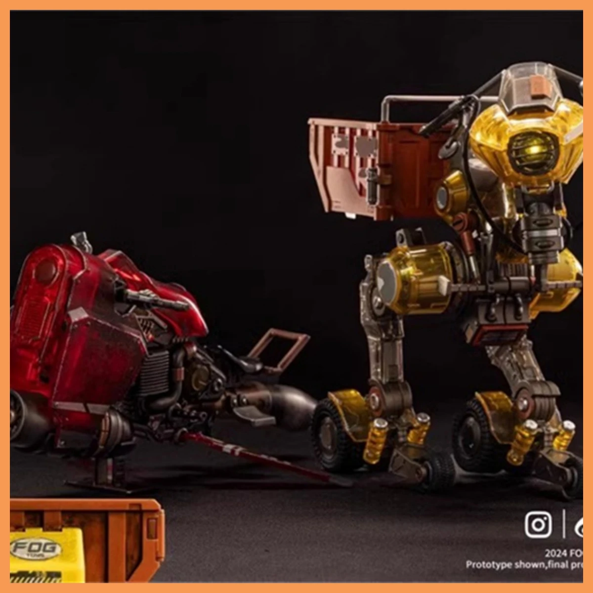FOGTOYS 1/12 Scale Original Idea 26 Series Colorful VER 02RT Mobile Vehicle About 18cm Anime Action Figure Model Toys
FOGTOYS 1/12 Scale Original Idea 26 Series Colorful VER 02RT Mobile Vehicle About 18cm Anime Action Figure Model Toys