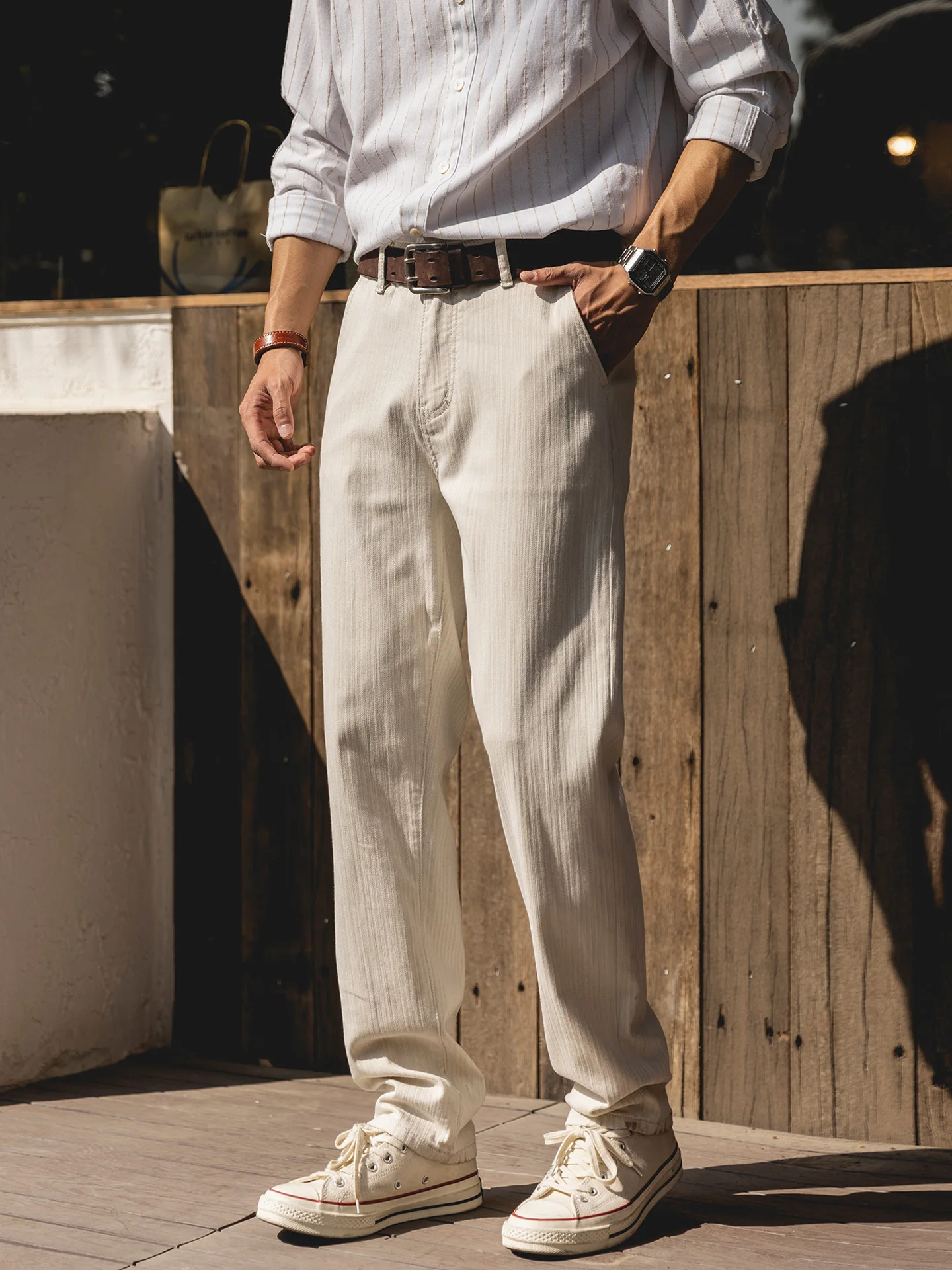 Textured Denim Jeans Men's Spring 2026 New American Large Size Lyocell Straight Leg Casual Long Pants Casual Straight Fit Jeans
Textured Denim Jeans Men's Spring 2026 New American Large Size Lyocell Straight Leg Casual Long Pants Casual Straight Fit Jeans