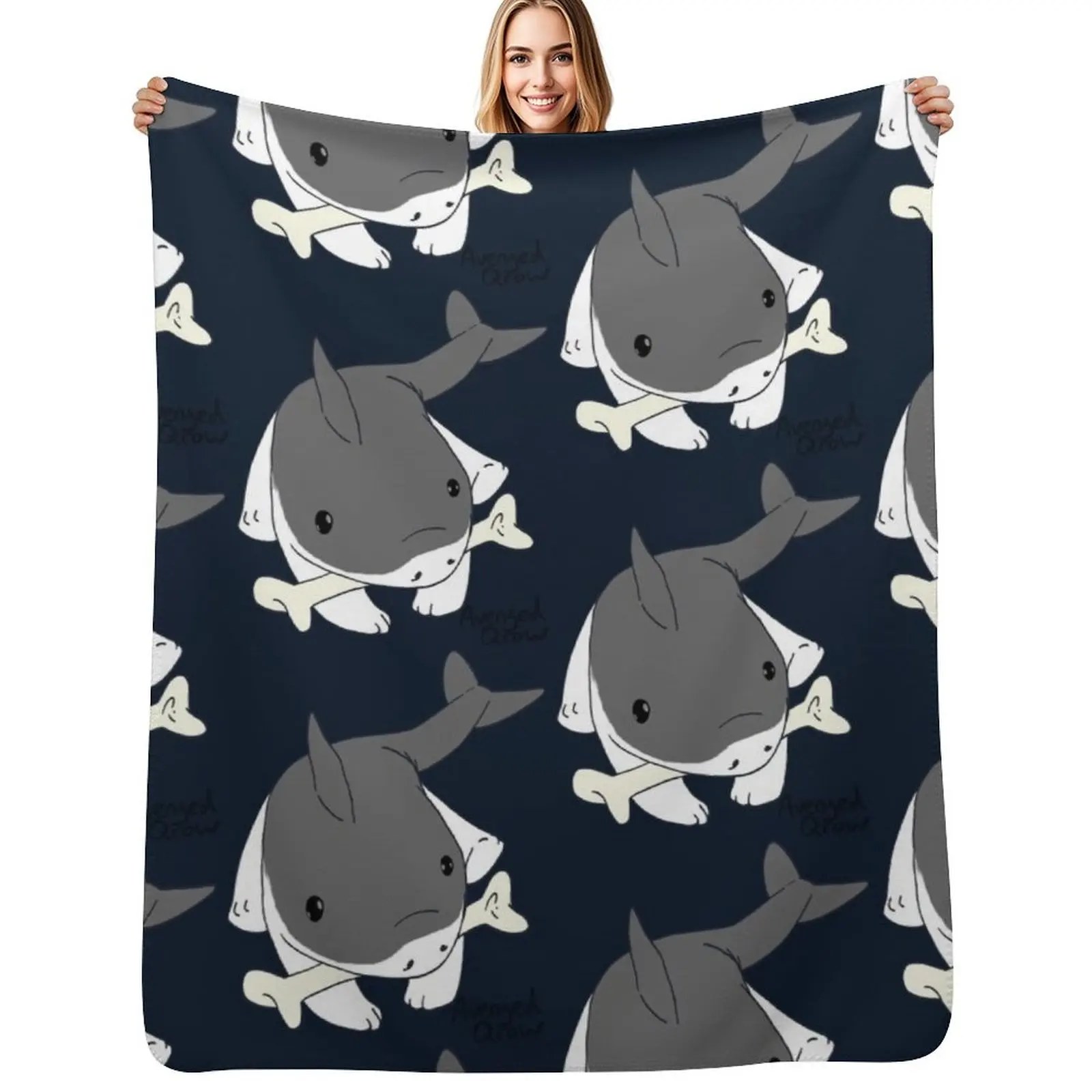 Jeff the Landshark! Throw Blanket Air Conditioner Soft Blanket for Office Home
Jeff the Landshark! Throw Blanket Air Conditioner Soft Blanket for Office Home