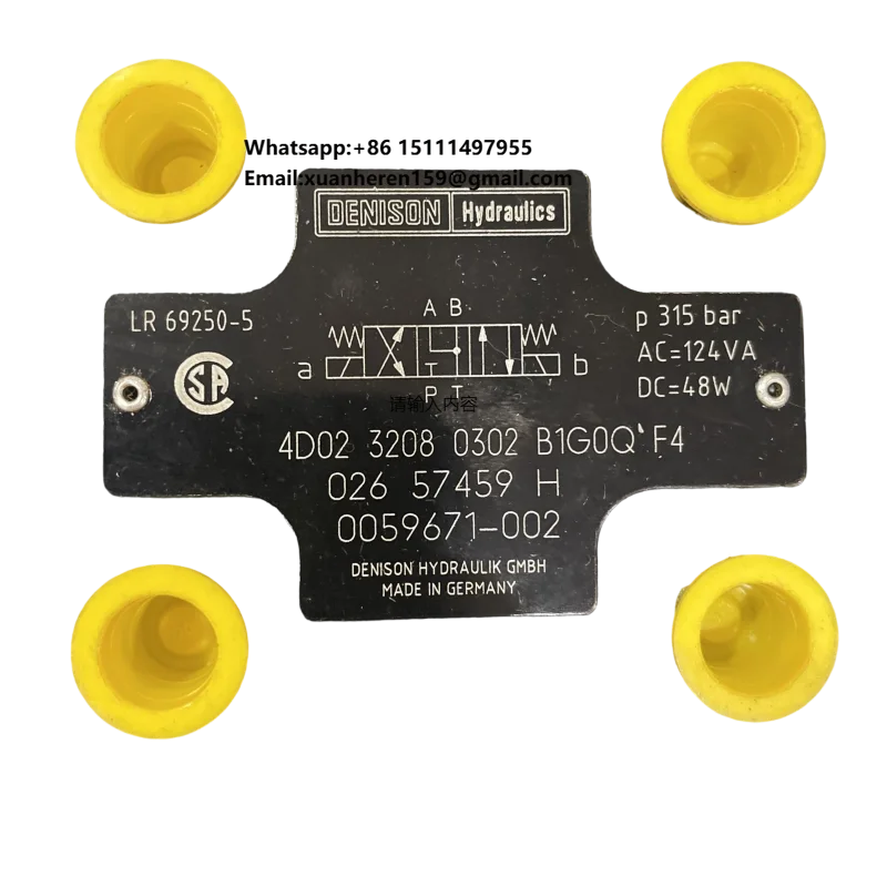 Hydraulic Directional Valve High Quality Durable Parker Solenoid Valve 4D02 3208 0302 B1G0Q for Industrial Use
Hydraulic Directional Valve High Quality Durable Parker Solenoid Valve 4D02 3208 0302 B1G0Q for Industrial Use