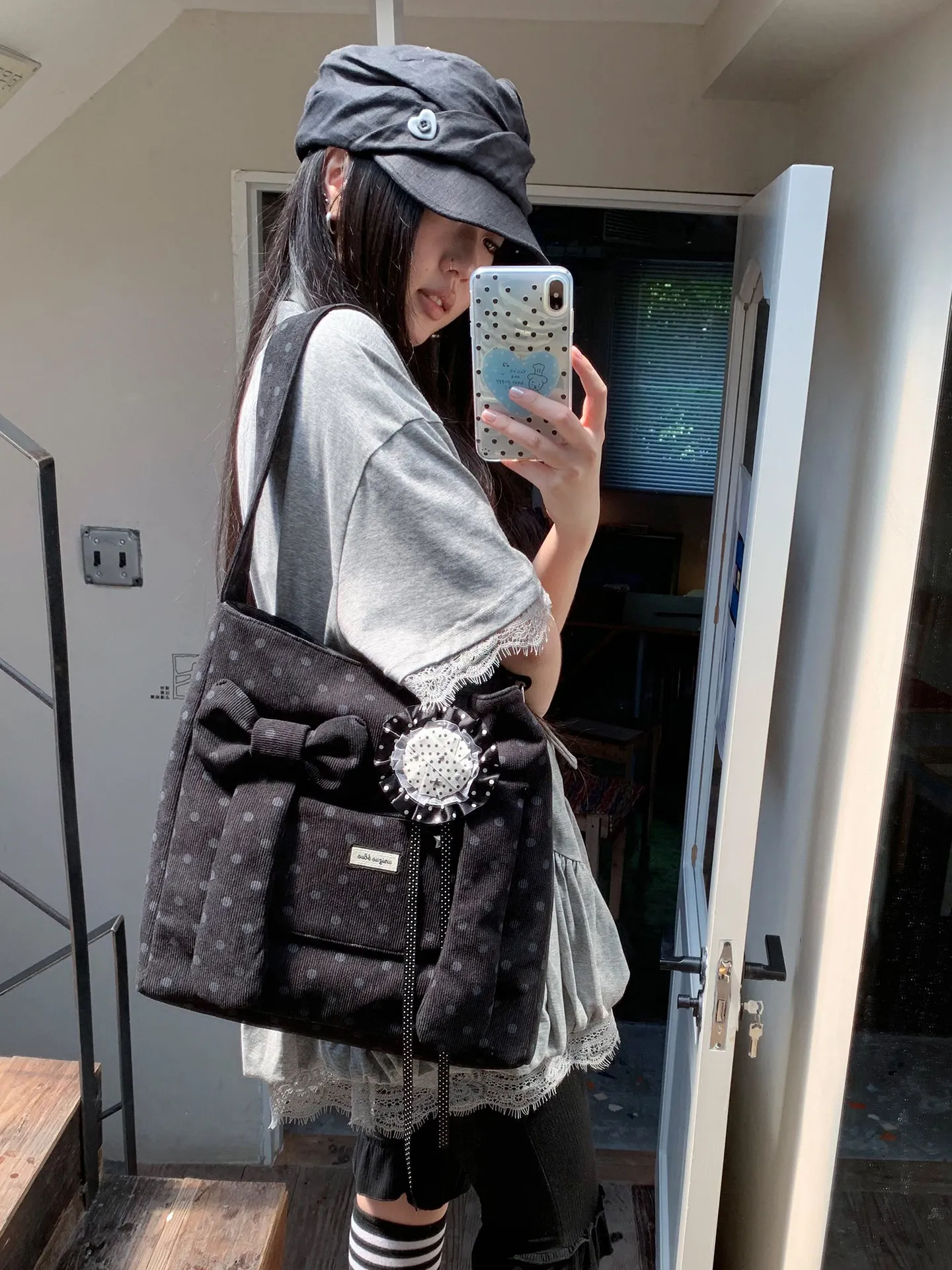 2026 Fashion New Rabbit Bow Dot Stripe Design Vertical Large Capacity Portable Single Shoulder Crossbody Bags For Women Trendy
2026 Fashion New Rabbit Bow Dot Stripe Design Vertical Large Capacity Portable Single Shoulder Crossbody Bags For Women Trendy