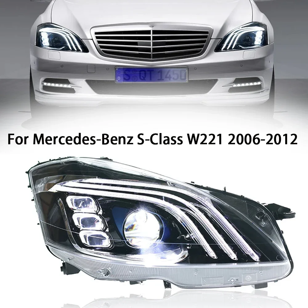 Car Led Headlights For Mercedes-Benz S-CLASS W221 2006-2012 Upgrade Led Front DRL Turn Signal Headlamps Assembly
Car Led Headlights For Mercedes-Benz S-CLASS W221 2006-2012 Upgrade Led Front DRL Turn Signal Headlamps Assembly