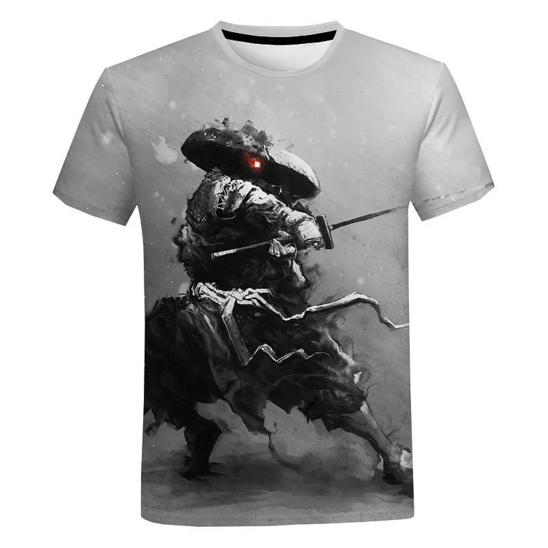 Summer Men's and Women's New 3D Printed Japanese Samurai T Shirt Fashion Street Hip Hop T Shirt Casual Oversized Round Neck Top
Summer Men's and Women's New 3D Printed Japanese Samurai T Shirt Fashion Street Hip Hop T Shirt Casual Oversized Round Neck Top