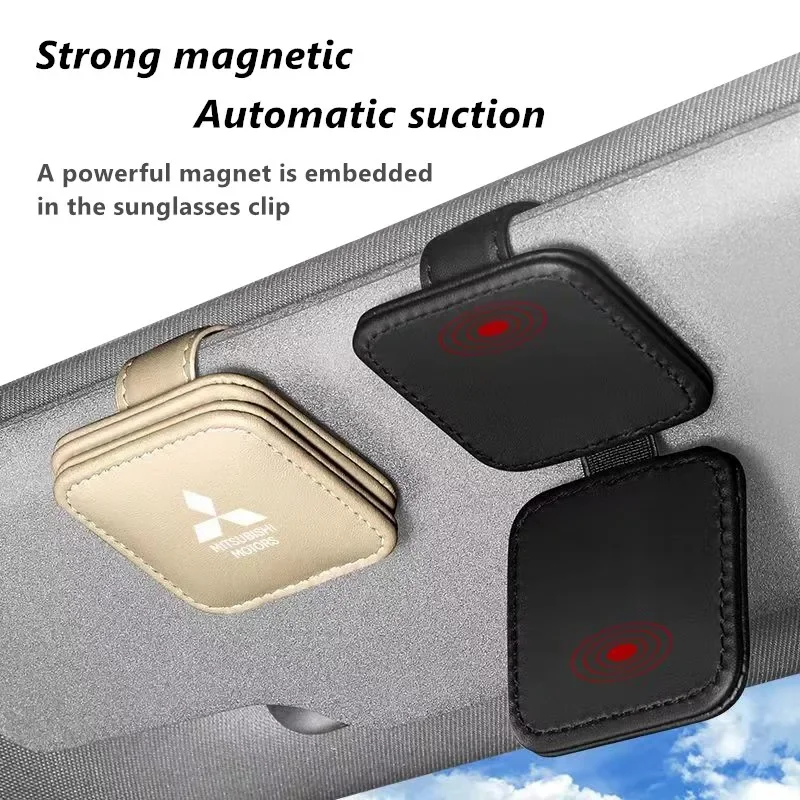 Car Sun Visor Glasses Storage Box Sunglasses Clip Card Ticket Holder for Mitsubishi Outlander ASX Pajero Sport L200
Car Sun Visor Glasses Storage Box Sunglasses Clip Card Ticket Holder for Mitsubishi Outlander ASX Pajero Sport L200