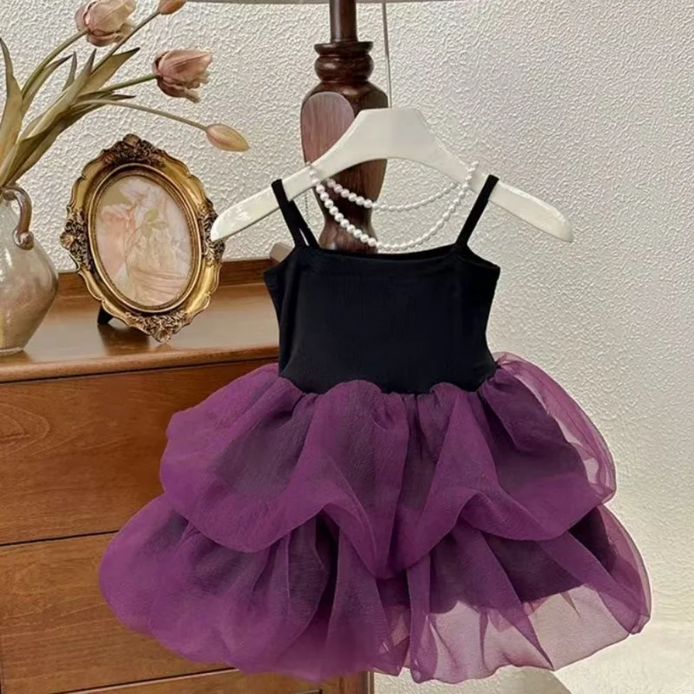 2025 New Arrival Girls Strappy Princess Dress Stylish Puffy Skirt for Birthday Kids Summer Party Dress Kids Clothing
2025 New Arrival Girls Strappy Princess Dress Stylish Puffy Skirt for Birthday Kids Summer Party Dress Kids Clothing