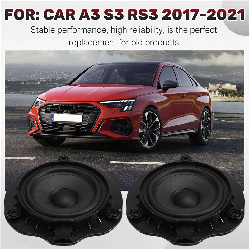 Highly Recommended 1Pair Front Door Mid-Range Speaker 8V0 035 454 A, 8V0035454A For A3 S3 RS3 2017-2021
Highly Recommended 1Pair Front Door Mid-Range Speaker 8V0 035 454 A, 8V0035454A For A3 S3 RS3 2017-2021