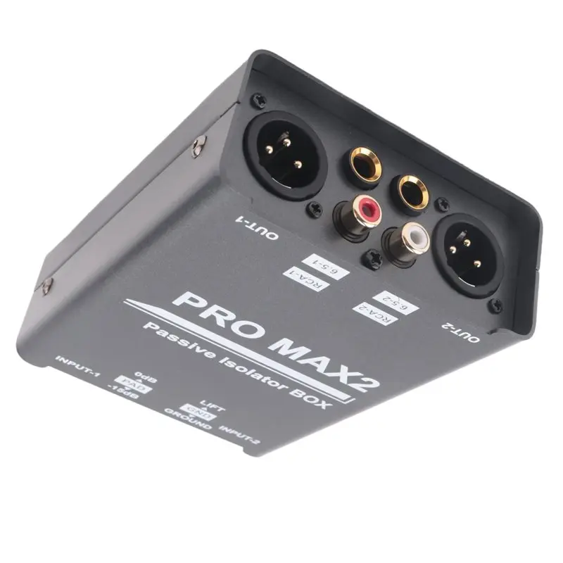 # Best Choice 2-Way Audio Isolator Audio Current Noise Eliminator XLR 6.5 Lotus Isolator Mixer Live Broadcast
# Best Choice 2-Way Audio Isolator Audio Current Noise Eliminator XLR 6.5 Lotus Isolator Mixer Live Broadcast