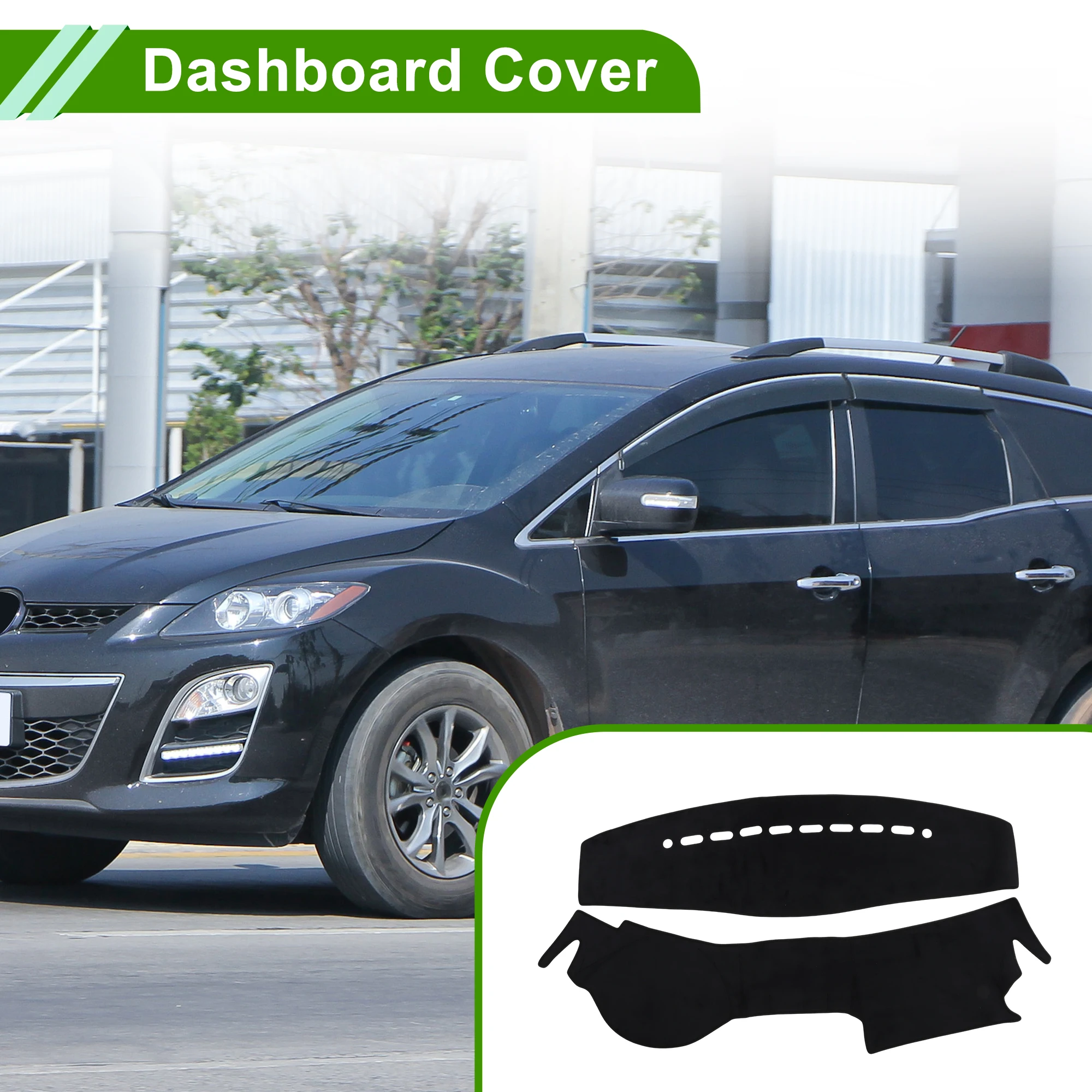 UXCELL Dash Cover for Mazda CX7 10-16 without Hud Dashboard Cover Flannel Black 1 set
UXCELL Dash Cover for Mazda CX7 10-16 without Hud Dashboard Cover Flannel Black 1 set
