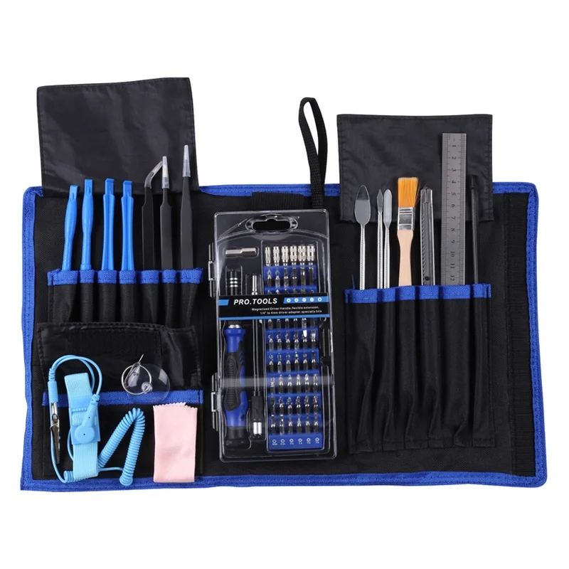 81 in 1 Mobile Phone Repair Tools Kit Multifunction 56 Bits Torx Magnetic Screwdriver Set For iPhone Tablet PC Hand Tools Sets
81 in 1 Mobile Phone Repair Tools Kit Multifunction 56 Bits Torx Magnetic Screwdriver Set For iPhone Tablet PC Hand Tools Sets