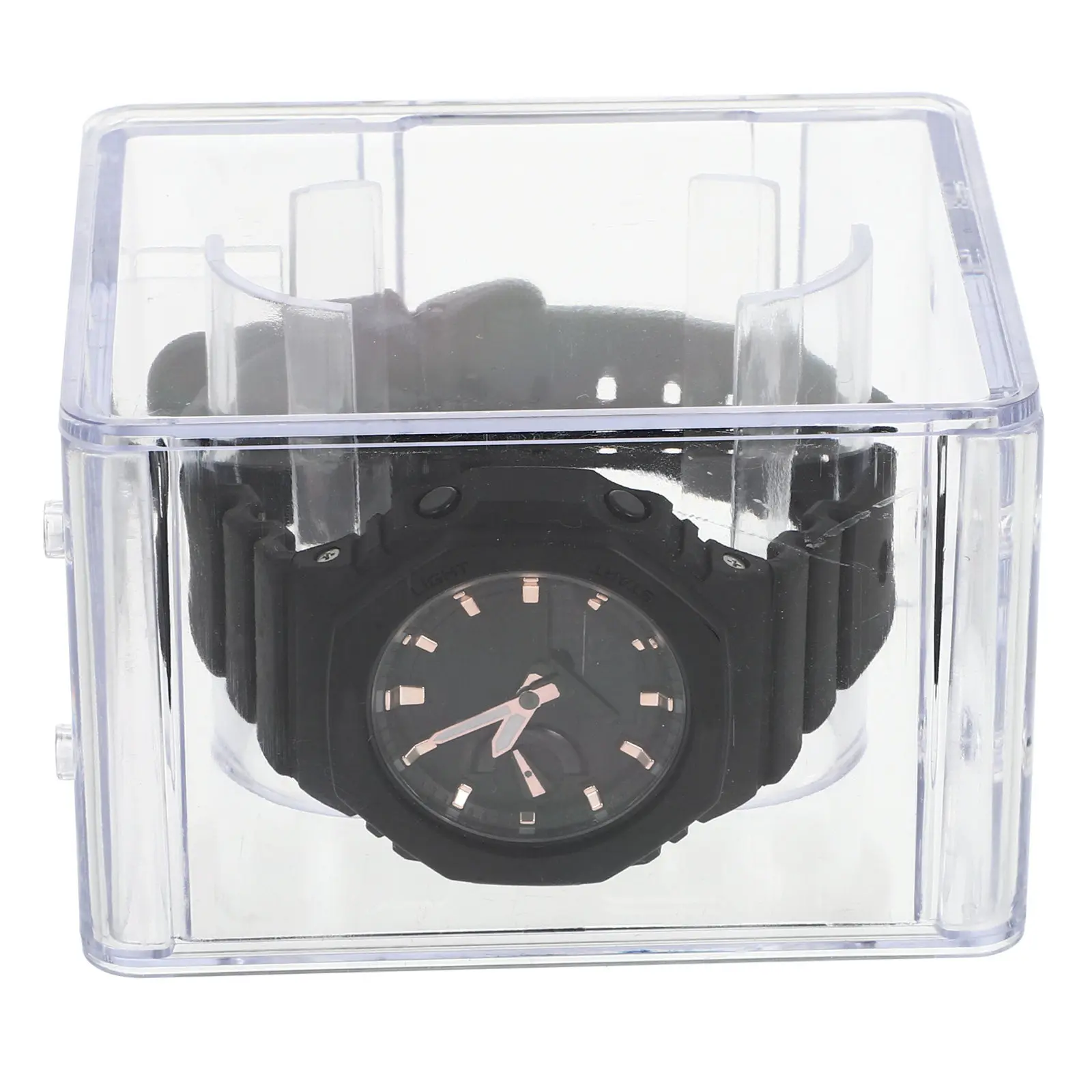 6Pcs Watch Box Organizer Plastic Transparent Storage Case for Men Gift Packaging Small Plastic Containers with Lids
6Pcs Watch Box Organizer Plastic Transparent Storage Case for Men Gift Packaging Small Plastic Containers with Lids