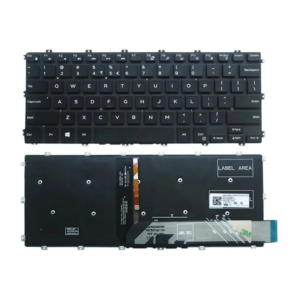 Keyboard for Dell 14-5480 5482 5588 15-5580 7580 V5581 V5481 with backlit US Layout
Keyboard for Dell 14-5480 5482 5588 15-5580 7580 V5581 V5481 with backlit US Layout