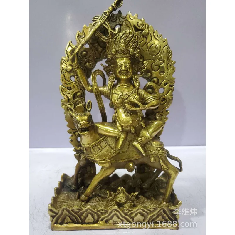 Seven-Inch Copper Palden Lhamo like Tibetan Buddha Wholesale Custom
Seven-Inch Copper Palden Lhamo like Tibetan Buddha Wholesale Custom