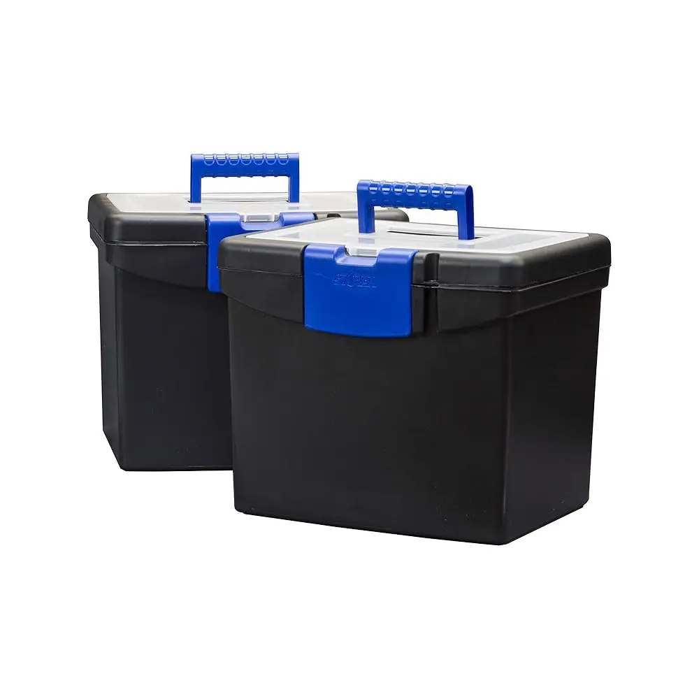 Free Shipping-File Storage Box Translucent Storage Lid, Black/Blue, 2-Pack
Free Shipping-File Storage Box Translucent Storage Lid, Black/Blue, 2-Pack