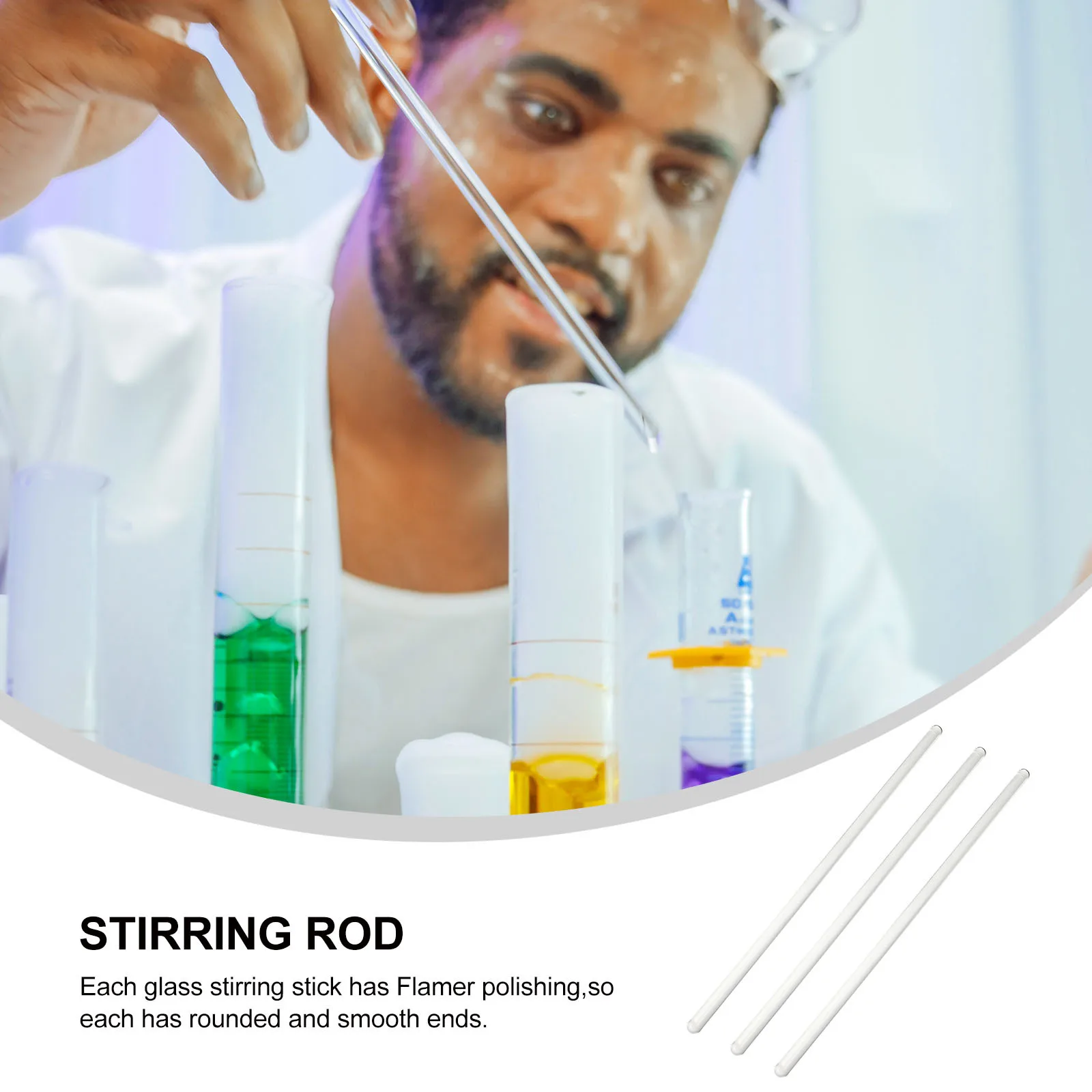 3 Pcs Coffee Stirrers Stirring Rod Glass Rods for Glasshoney Stick White Sticks
3 Pcs Coffee Stirrers Stirring Rod Glass Rods for Glasshoney Stick White Sticks