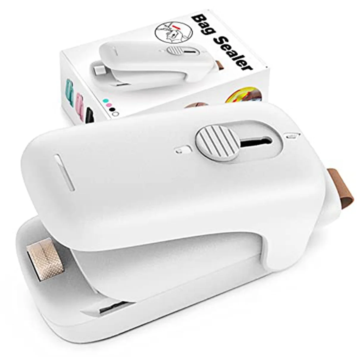 Mini Chip Bag Sealer,Handheld Heat Vacuum Sealer Cutter,Portable Resealer Machine for Snack Plastic Fresh-Bags-Cookies B-T33C
Mini Chip Bag Sealer,Handheld Heat Vacuum Sealer Cutter,Portable Resealer Machine for Snack Plastic Fresh-Bags-Cookies B-T33C
