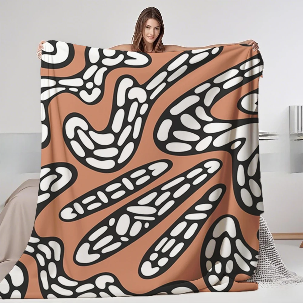 Practical Flannel Blanket Organic Abstract Tribal Pattern Scandinavian Decorative Throw Travel Blanket Hypoallergenic
Practical Flannel Blanket Organic Abstract Tribal Pattern Scandinavian Decorative Throw Travel Blanket Hypoallergenic