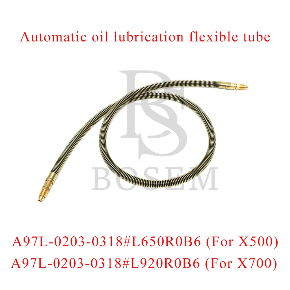 A97L-0203-0318#L650R0B6 L920R0B6 Automatic oil lubrication flexible hose For Fanuc Robodrill (made in china)
A97L-0203-0318#L650R0B6 L920R0B6 Automatic oil lubrication flexible hose For Fanuc Robodrill (made in china)