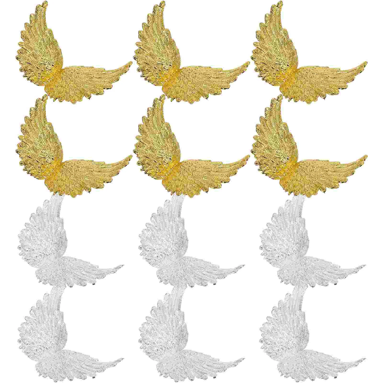 24 Pcs Plastic Wings Silver Mini Angel Ornament Golden Cake Ornaments Crafts Making Accessory DIY Accessories Decor
24 Pcs Plastic Wings Silver Mini Angel Ornament Golden Cake Ornaments Crafts Making Accessory DIY Accessories Decor