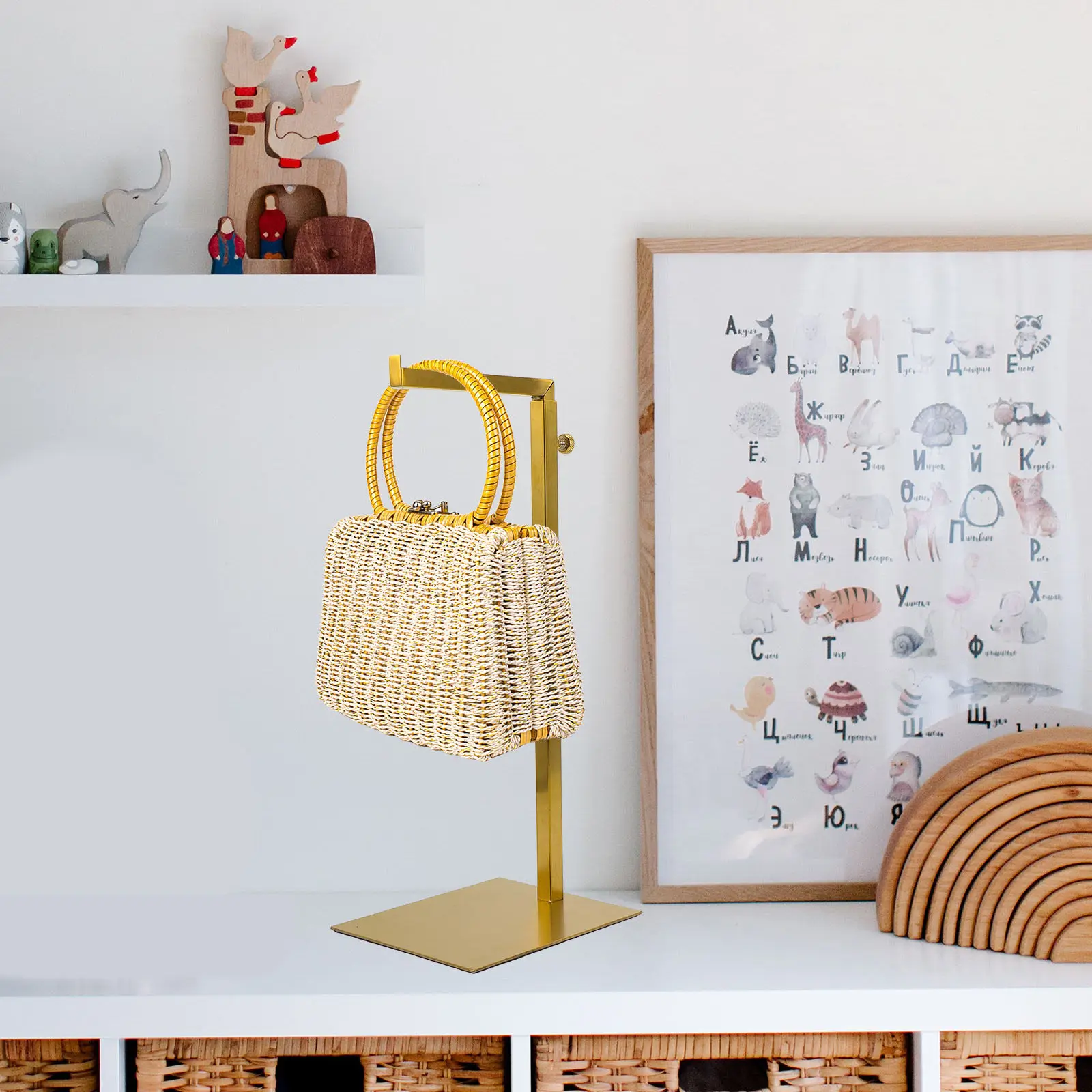 Multi Functional Purse Hanger Stainless Steel Bag Hanging Rack for Shoulder Tote Crossbody Bags Tie Storage Closet Organizer
Multi Functional Purse Hanger Stainless Steel Bag Hanging Rack for Shoulder Tote Crossbody Bags Tie Storage Closet Organizer