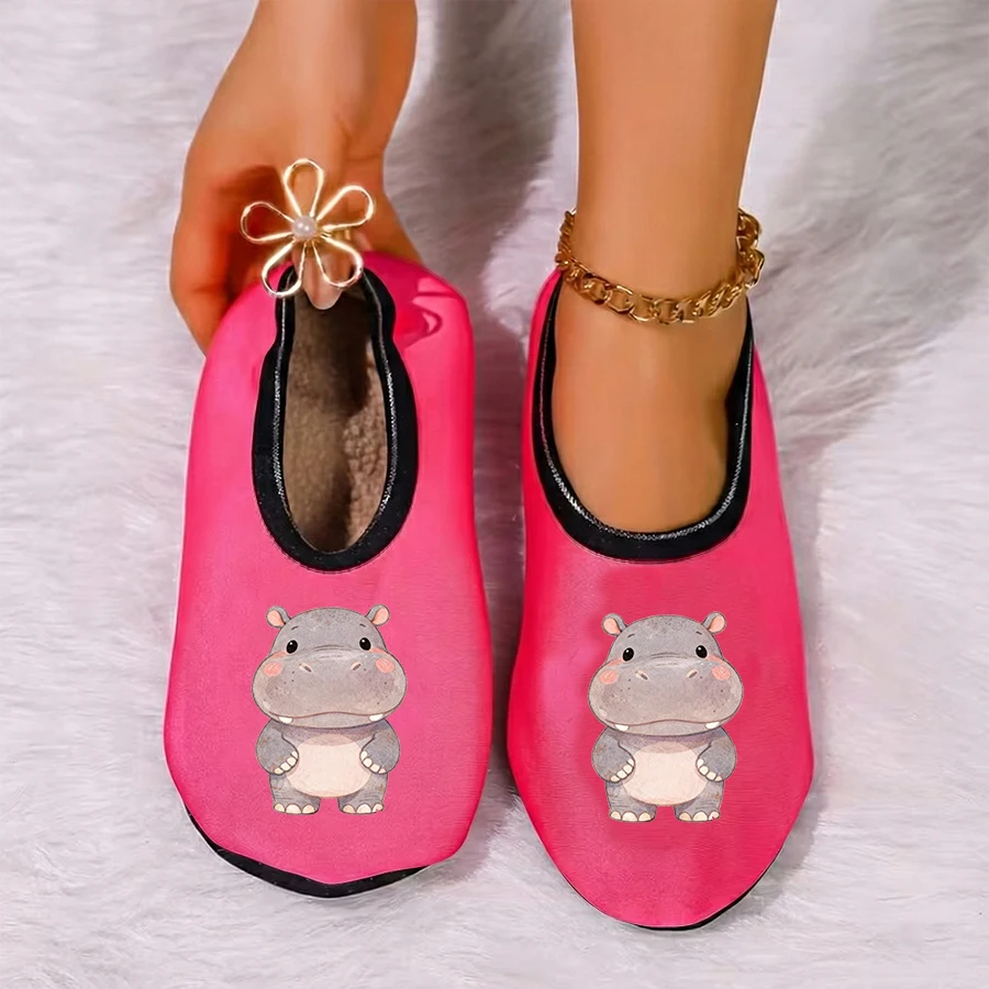 Четырехсезонные носимые пары бегемот с принтом на тонкой бархатной подкладке, дышащие, высокоэластичные, противоскользящие тапочки в пол.
Четырехсезонные носимые пары бегемот с принтом на тонкой бархатной подкладке, дышащие, высокоэластичные, противоскользящие тапочки в пол.