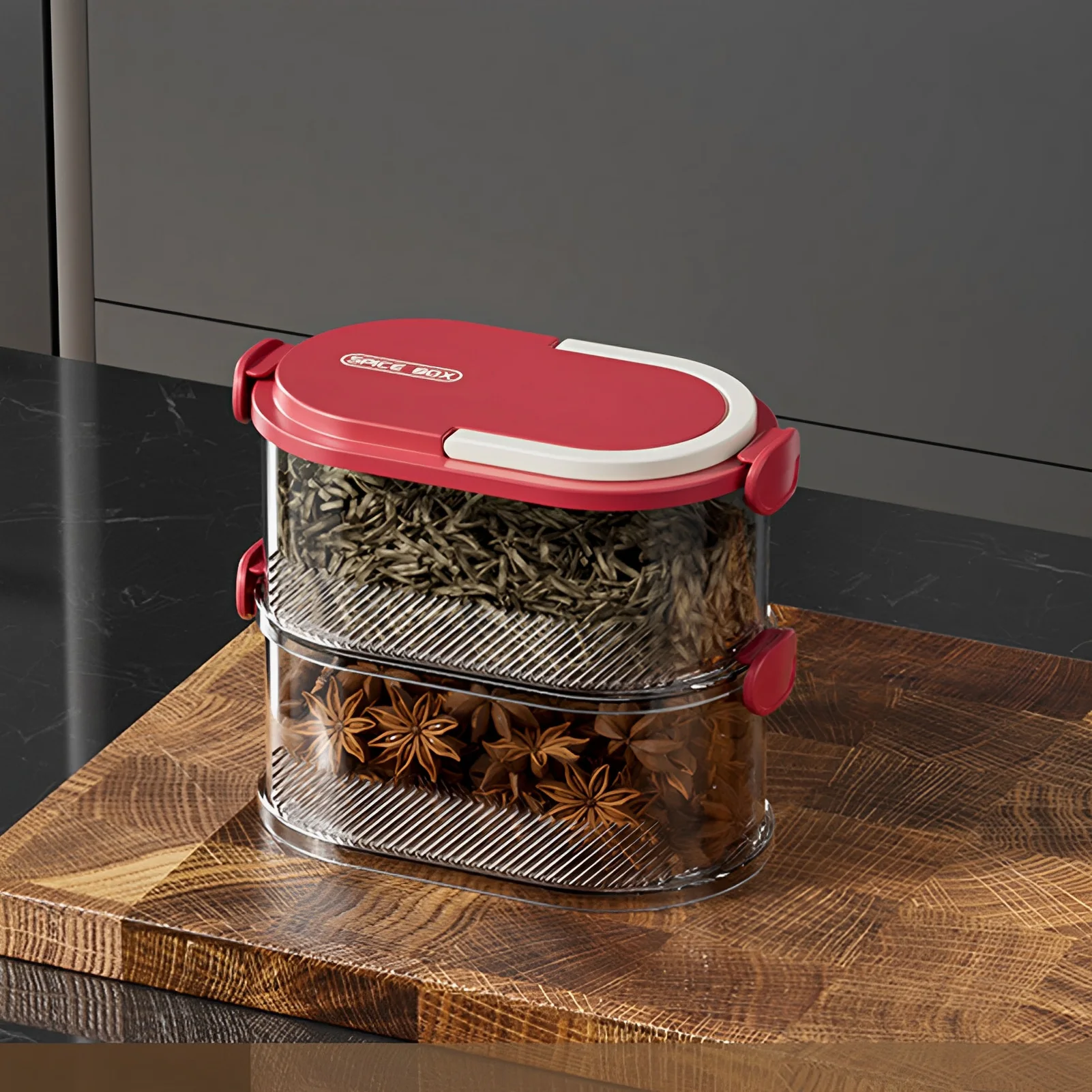 Multi Layer Grain Storage Box Stackable Food Storage Container with Lids Suitable for Nut Candy Dry Goods
Multi Layer Grain Storage Box Stackable Food Storage Container with Lids Suitable for Nut Candy Dry Goods