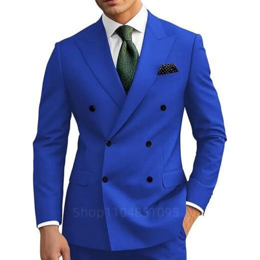 Slim Fit 2 шт. мужской костюм жениха двубортный деловой мужской пиджак комплект с пиковыми лацканами для вечеринки, выпускного вечера, свадебные смокинги (куртка + брюки)
Slim Fit 2 шт. мужской костюм жениха двубортный деловой мужской пиджак комплект с пиковыми лацканами для вечеринки, выпускного вечера, свадебные смокинги (куртка + брюки)