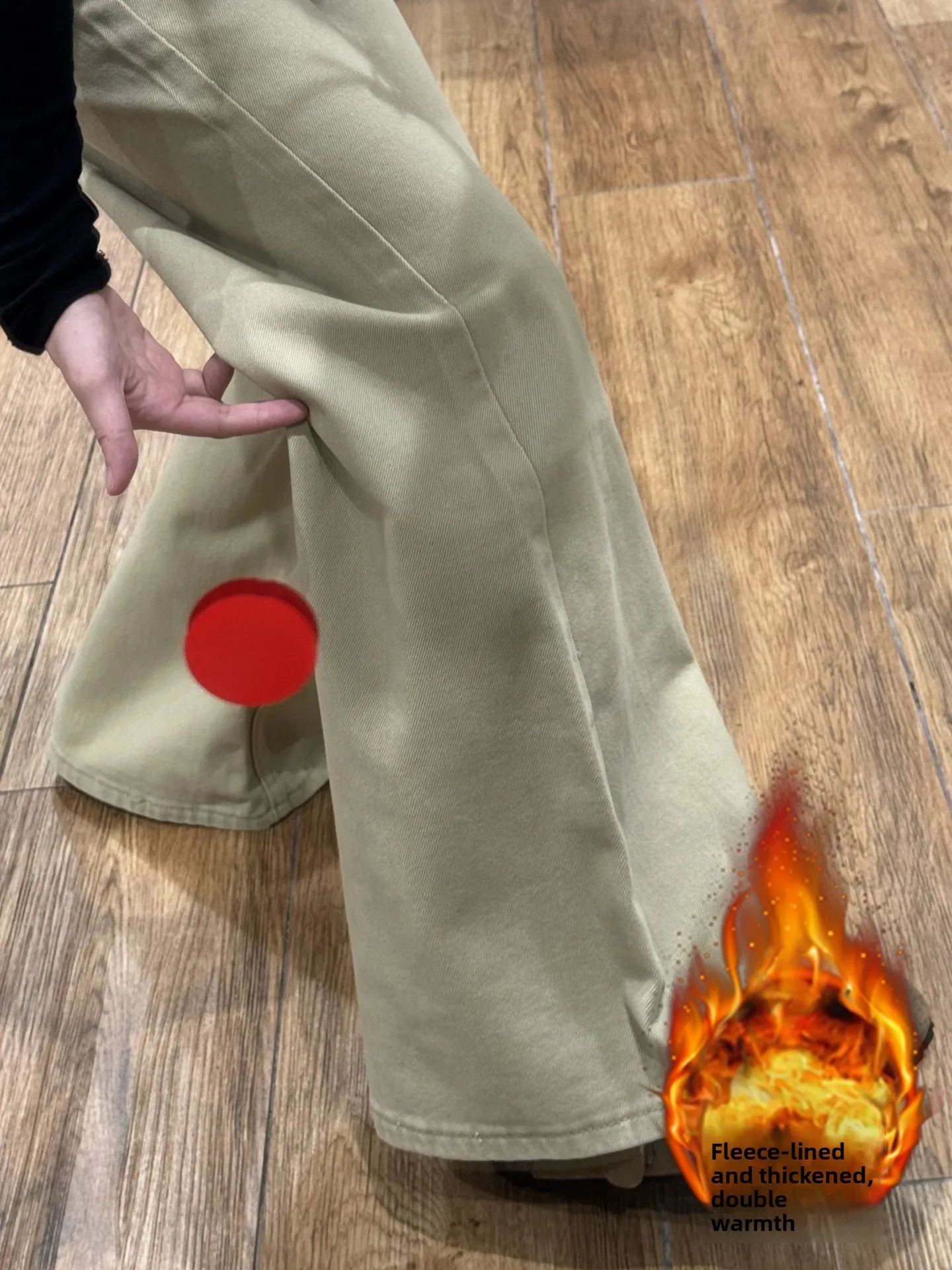 Low Waist American Retro Khaki Denim Pants Women Loose Floor-Length Not Sticky Leg Flared Trousers Comfortable Soft Fabric
Low Waist American Retro Khaki Denim Pants Women Loose Floor-Length Not Sticky Leg Flared Trousers Comfortable Soft Fabric