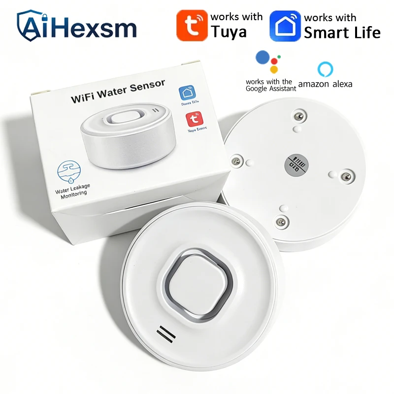 Tuya Wi-Fi детектор утечки воды датчик уровня воды 100 дБ сигнализация высокого объема приложение оповещения в реальном времени легкая настройка для домашней безопасности
Tuya Wi-Fi детектор утечки воды датчик уровня воды 100 дБ сигнализация высокого объема приложение оповещения в реальном времени легкая настройка для домашней безопасности