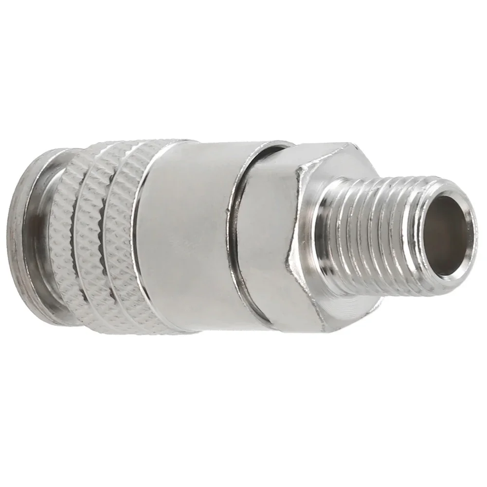 Connector Pneumatic Fitting Male Thread Metal Parts Quick Connector Spare 12.5mm EU Standard For Air Compressor 2pcs 53mm
Connector Pneumatic Fitting Male Thread Metal Parts Quick Connector Spare 12.5mm EU Standard For Air Compressor 2pcs 53mm