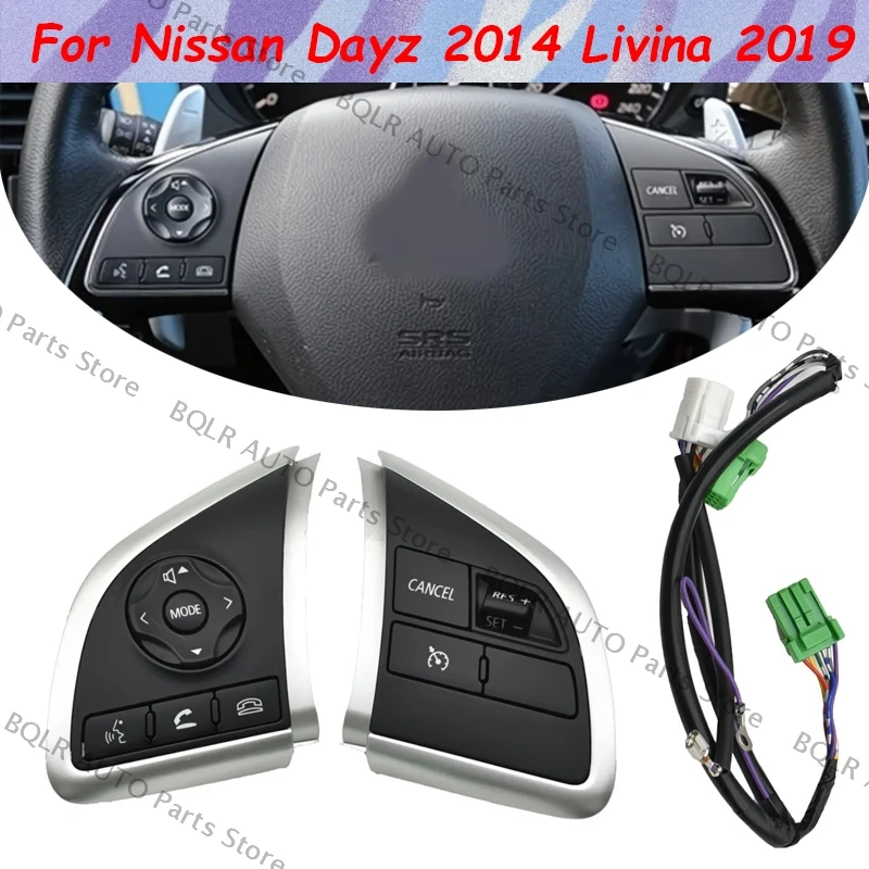 Для Nissan Dayz 2014 Livina 2019, аксессуары, автомобильный руль, кнопка круиз-контроля, мультимедийное аудио, радио, переключатель громкости, подходит
Для Nissan Dayz 2014 Livina 2019, аксессуары, автомобильный руль, кнопка круиз-контроля, мультимедийное аудио, радио, переключатель громкости, подходит